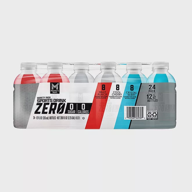 Member's Mark Sports Drink Zero 12 fl. oz., 24 pk.