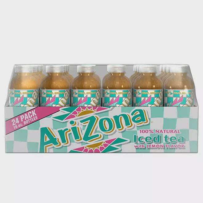 AriZona Iced Tea With Lemon 16 oz., 24 pk.