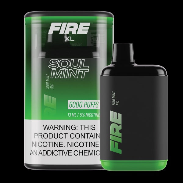 FIRE XL Soul Mint (6,000 Puffs)