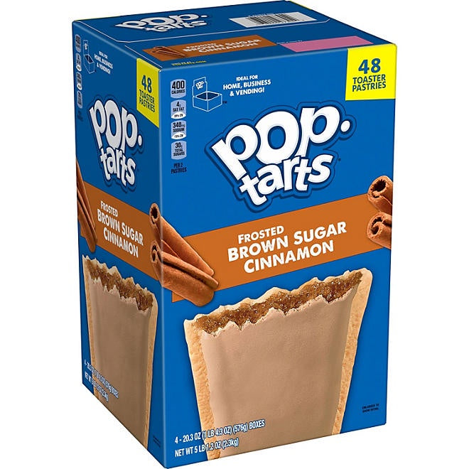 Pop-Tarts Brown Sugar Cinnamon, 48 ct.