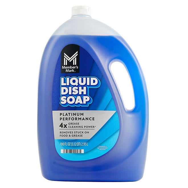 Member's Mark Platinum Performance Liquid Dish Soap, Fresh Clean, 100 fl. oz.