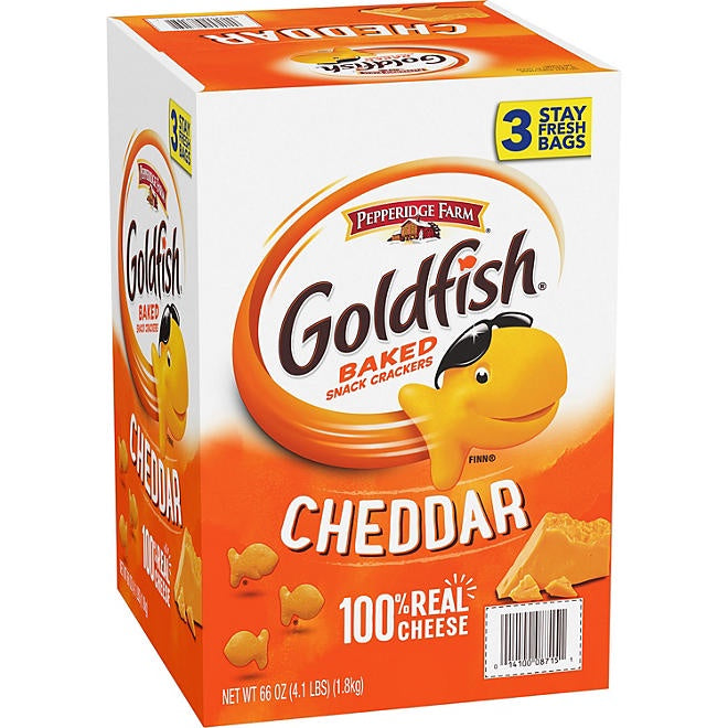 Pepperidge Farm Goldfish Crackers, 22 oz., 3 pk.