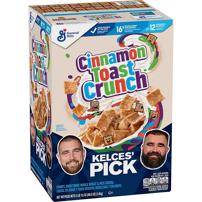 Cinnamon Toast Crunch Cereal, 49.5 oz.