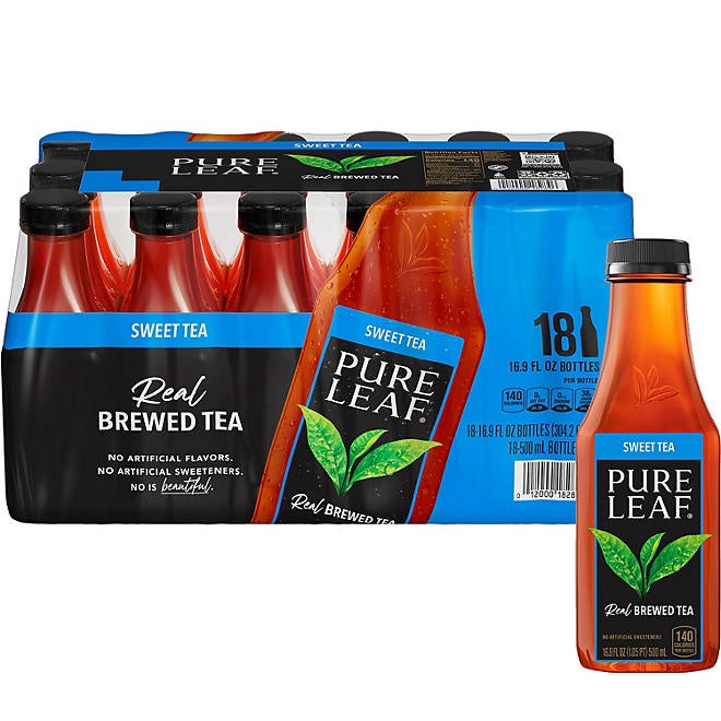 Pure Leaf Real Brewed Tea Sweet Tea 16.9 fl. oz., 18 pk.